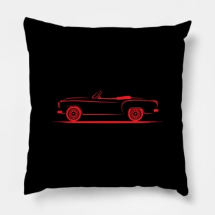 Borgward Isabella Cabrio  Red Pillow