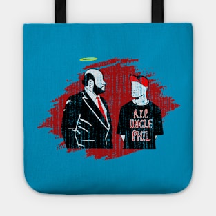 rip uncle phil vintage Tote