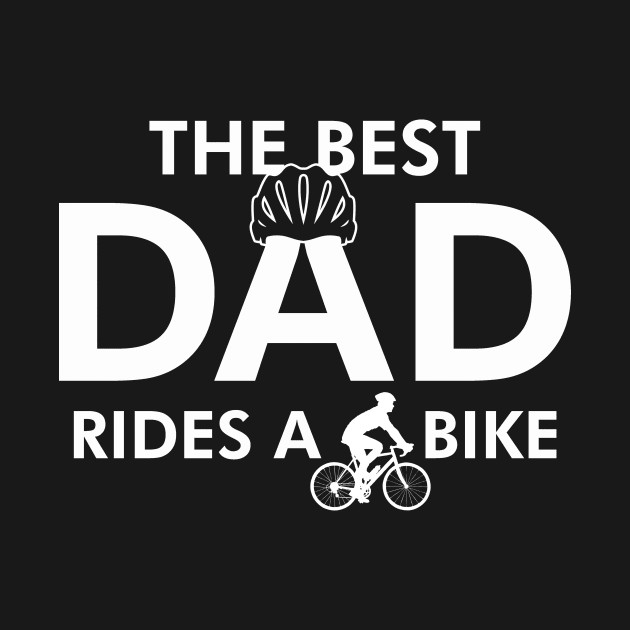 Cyclist Best Dad Father's Day Gift For Cyclist Dad by IloveCycling