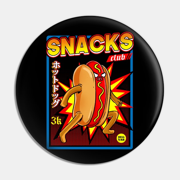 snacks club hotdog Pin by fridaemundae