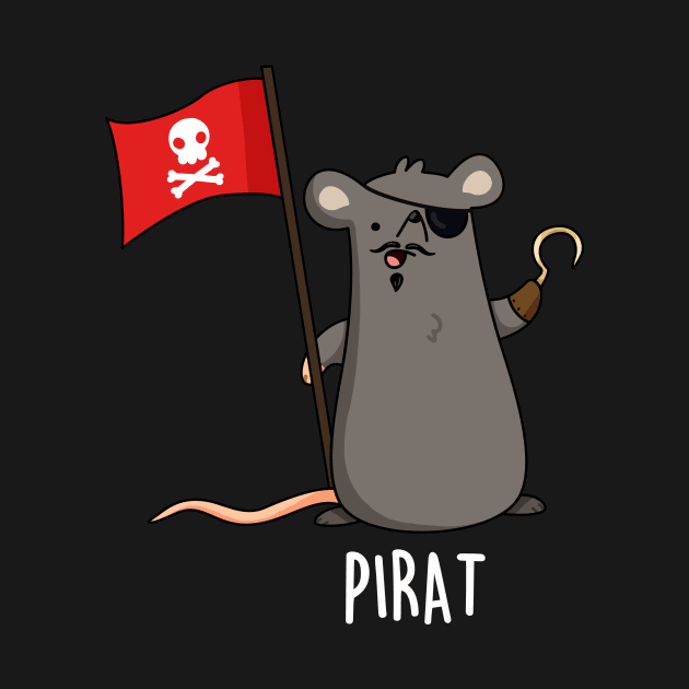 Pirat Funny Rat Pun by punnybone