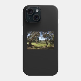 Gum Trees and Vineyard by Avril Thomas Phone Case