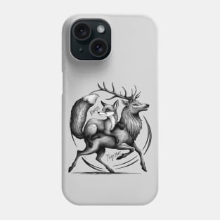 Vixen and Stag Always Journey Together Phone Case