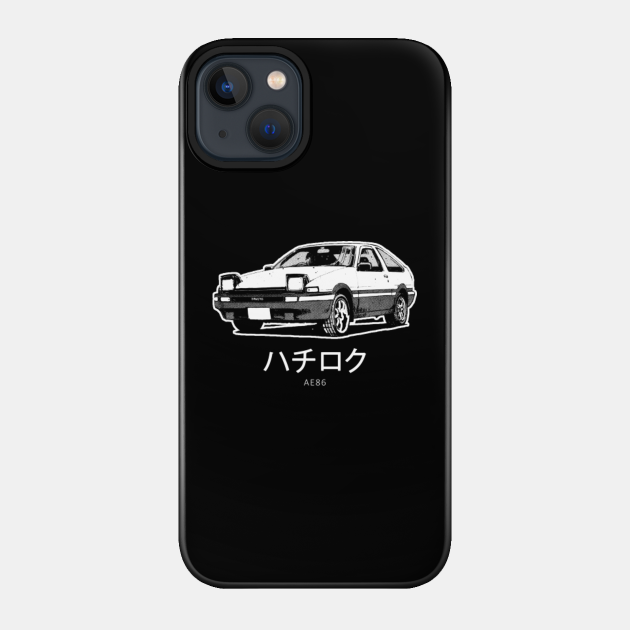 AE86 - Initial D - Phone Case
