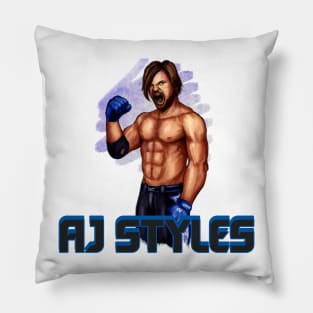 Wrestle Camp Figures Pillow