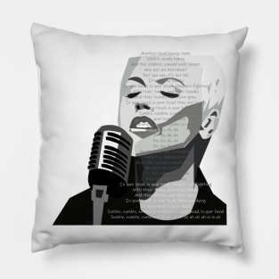 Dolores O'Riordan. Zombie Lyrics Pillow