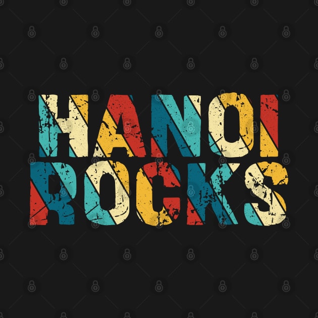 Retro Color - Hanoi Rocks by Arestration