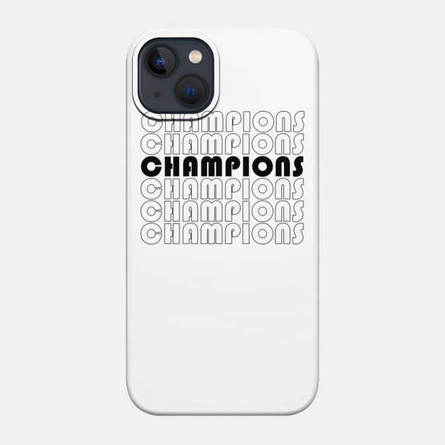 Football Champions Matching Sports Football Championship Swag - Football Champions - Phone Case