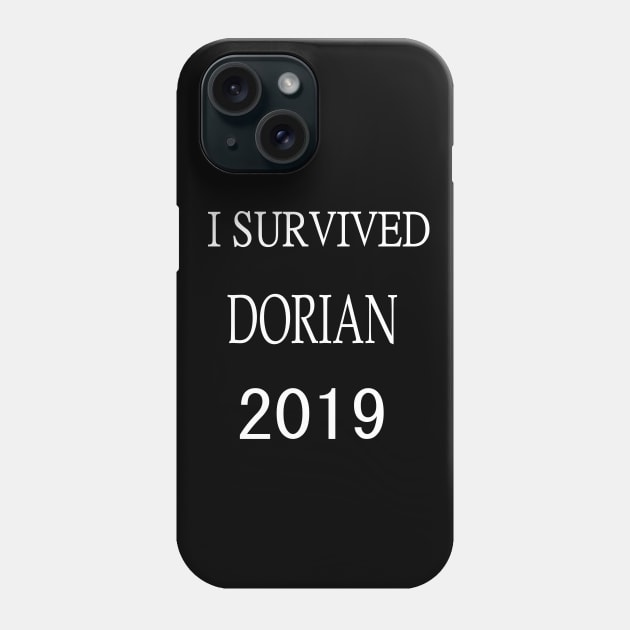 I Survived Hurricane Dorian Phone Case by artbypond