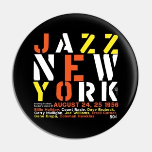 1956 Jazz New York Pin