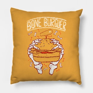 Bone Burger Pillow