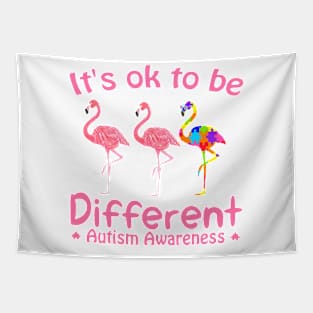 it's ok to be different autism awareness Tapestry