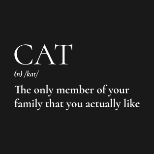 My Cat is my Family T-Shirt