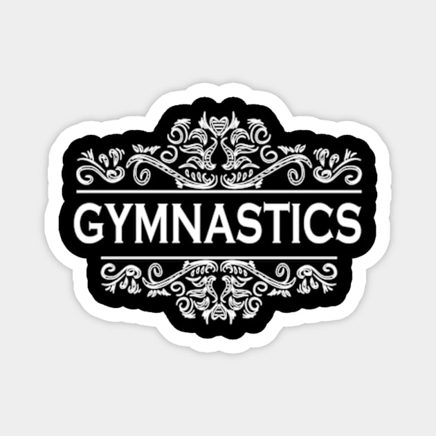 Sports Gymnastics Magnet by Shop Ovov