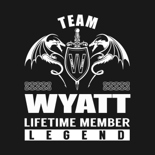 Team WYATT Lifetime Member Legend T-Shirt