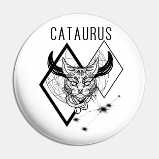 A zodiac cattery: Taurus - cataurus Pin