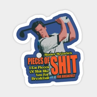 Shooter McGavin's /\/\/ Pieces of Shit for Breakfast Cereal Magnet