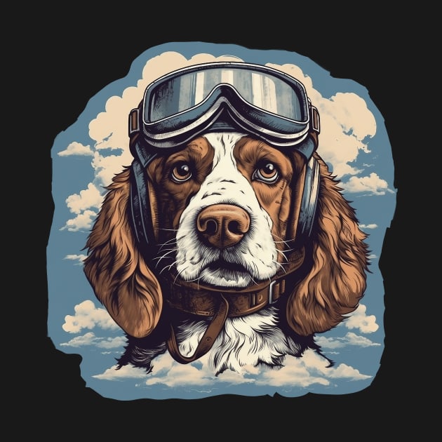 Aviator dog by GreenMary Design