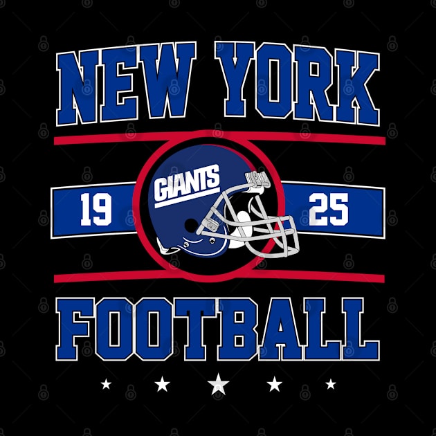 New York Giants Football by BeeFest