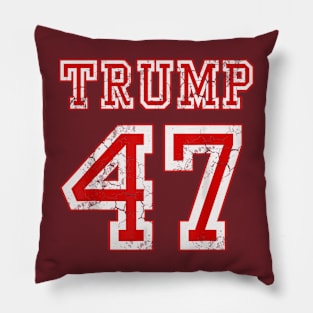 Trump 47 2024 Election Republican Pillow