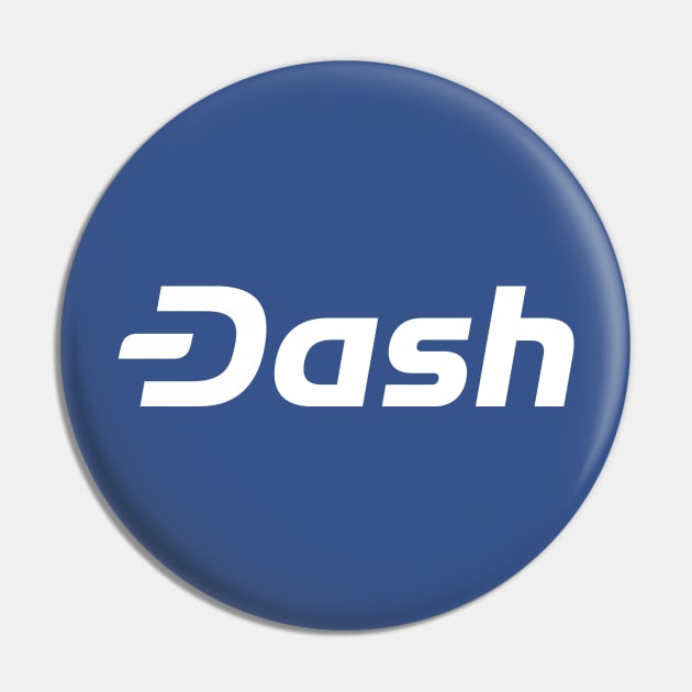 Dash Digital Cash Cryptocurrency Pin by dash