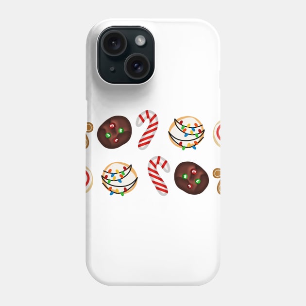 Christmas Cookies Phone Case by Xinoni