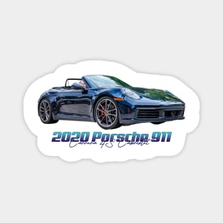 2020 Porsche 911 Carrera 4S Cabriolet Magnet