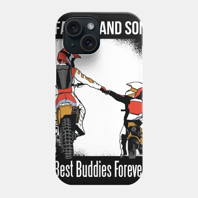 Father and Son, Best Buddies Forever Phone Case by ShirtsBarn