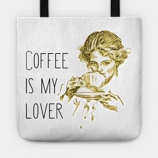 Introvert Valentine Coffee Is My Lover Tote