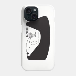 Circuit de Spa-Francorchamps La Source Phone Case