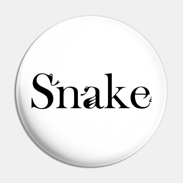 Snake Pin by Robertilustrado