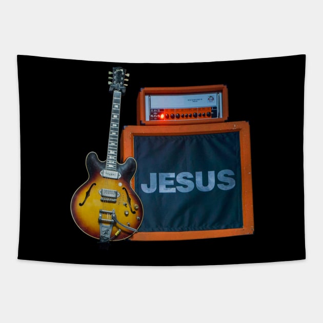 The Sound of Jesus Tapestry by chilangopride