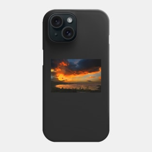 Sunset at Zogeria - Spetses island Phone Case