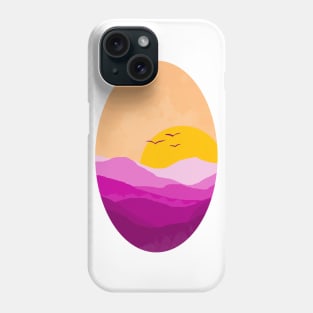 Purple Sunset Phone Case