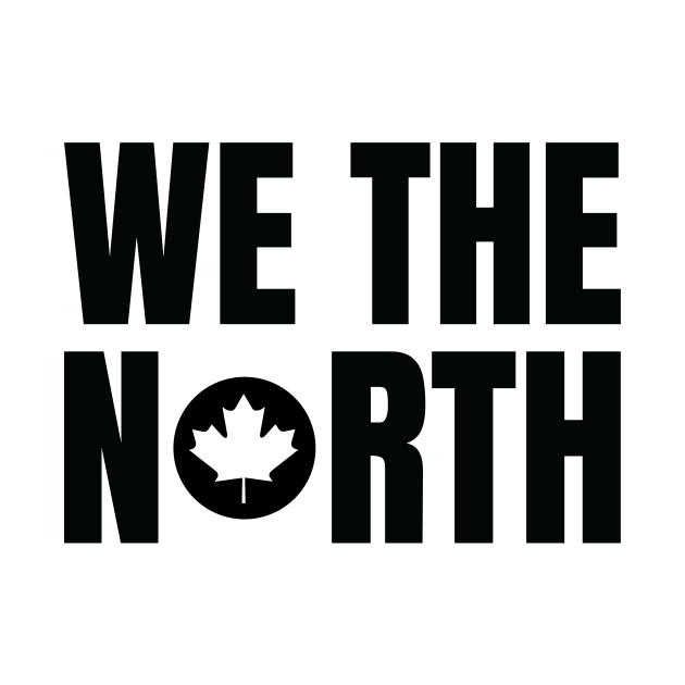 Image: We the north (oh canada) (black) by itemful