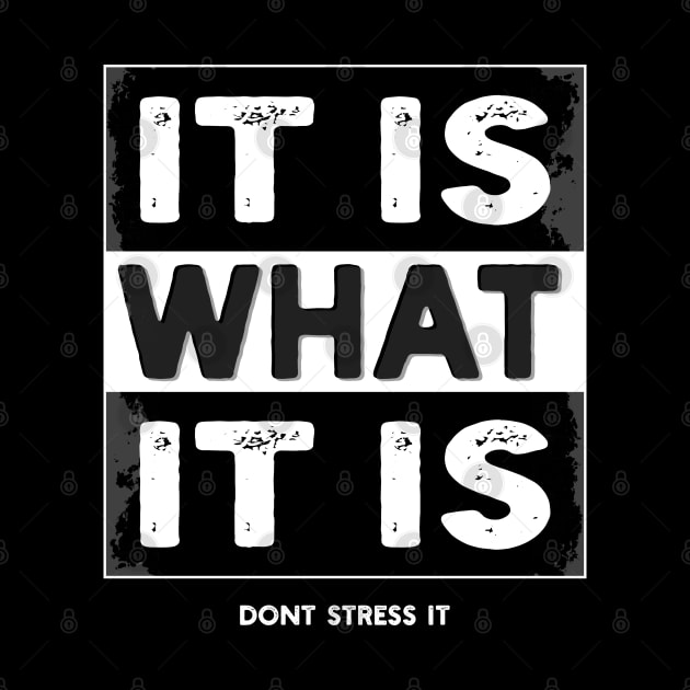 It is what it is - Don't stress it by Aircooled Life