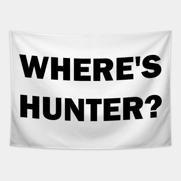 Where's Hunter? Tapestry by valentinahramov