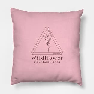 Wildflower Mountain Ranch Pillow