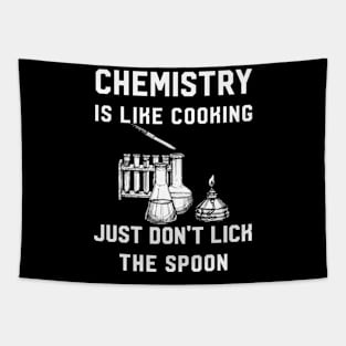 Chemistry Is Like Cooking Tapestry