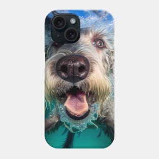 Dogs in Water #10 Phone Case