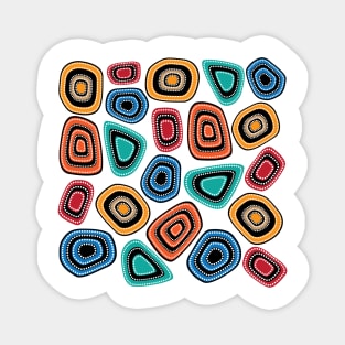 Aboriginal Art Work Magnet