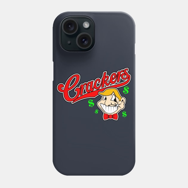 Caucasians Baseball Crackers Phone Case by Fuzzy Bear