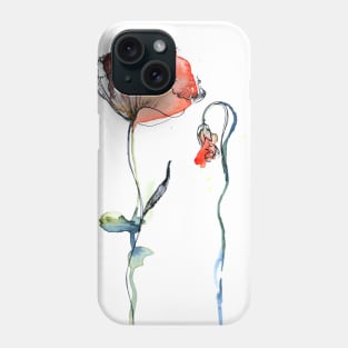 Poppies Phone Case