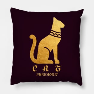 Pharaonic Cat: Ancient Egypt Pillow