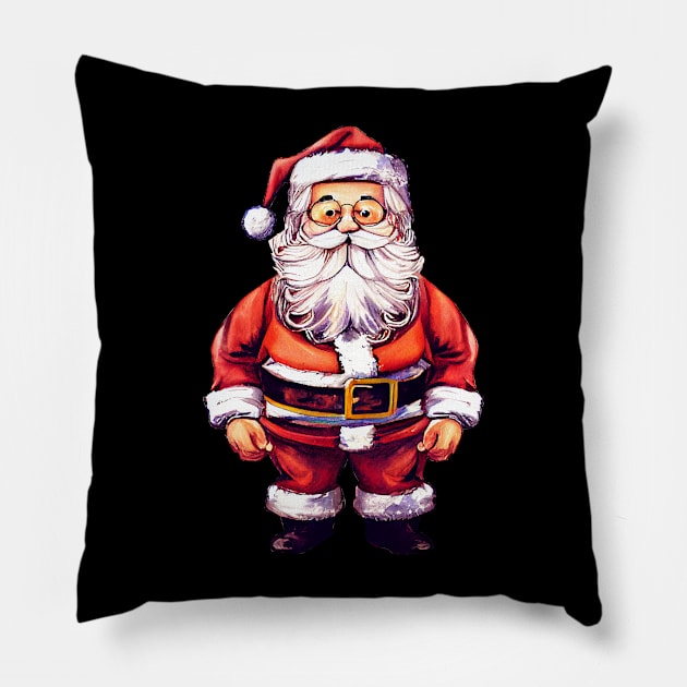 Santa Claus Pillow by MZeeDesigns