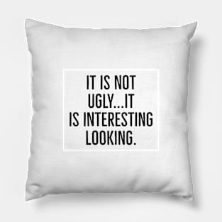 funny phrase Pillow