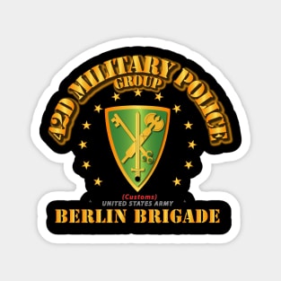 42d Military Police Group (Customs) - Berlin Brigade Magnet