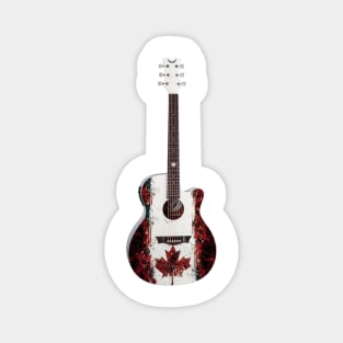 Canada Guitar Magnet