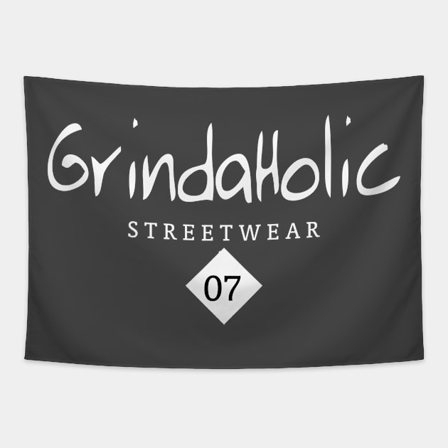 Grind-A-Holic Tapestry by MojoKoto Ink