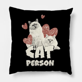 I'm a Cat Person! Pillow